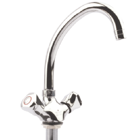 Maxi Tailed Swan Sink Faucet